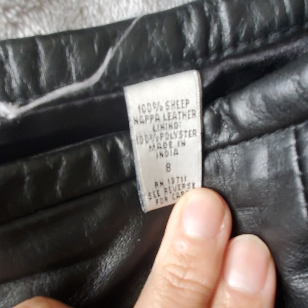 Leather skirt ❤ 3/25 - Picture 3 of 8
